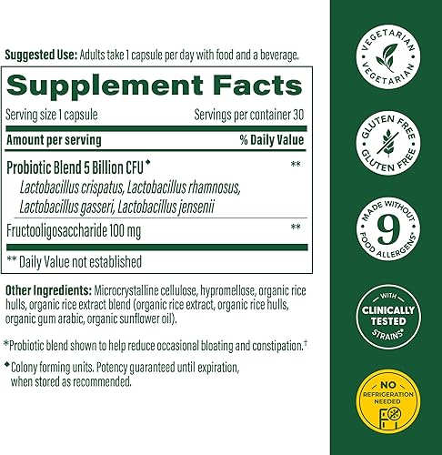 Miniatura 2 de MegaFood Probiótico + prebiótico para mujer, prebióticos y probióticos sin gluten para mujeres, apoya la salud digestiva y la regularidad,