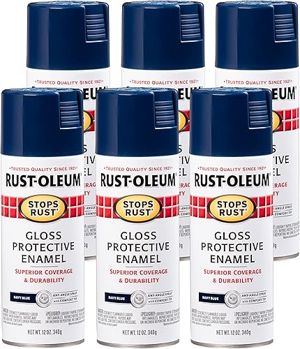 Vista 63 de Rust-Oleum 7776830 - Pintura en aerosol para prevención del óxido, 12 onzas, negro plano