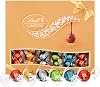 Lindt Lindor Assorted Chocolate Truffles Gift Box – 525g – Gift – Milk, Dark, Salted Caramel & Pistachio Truffles