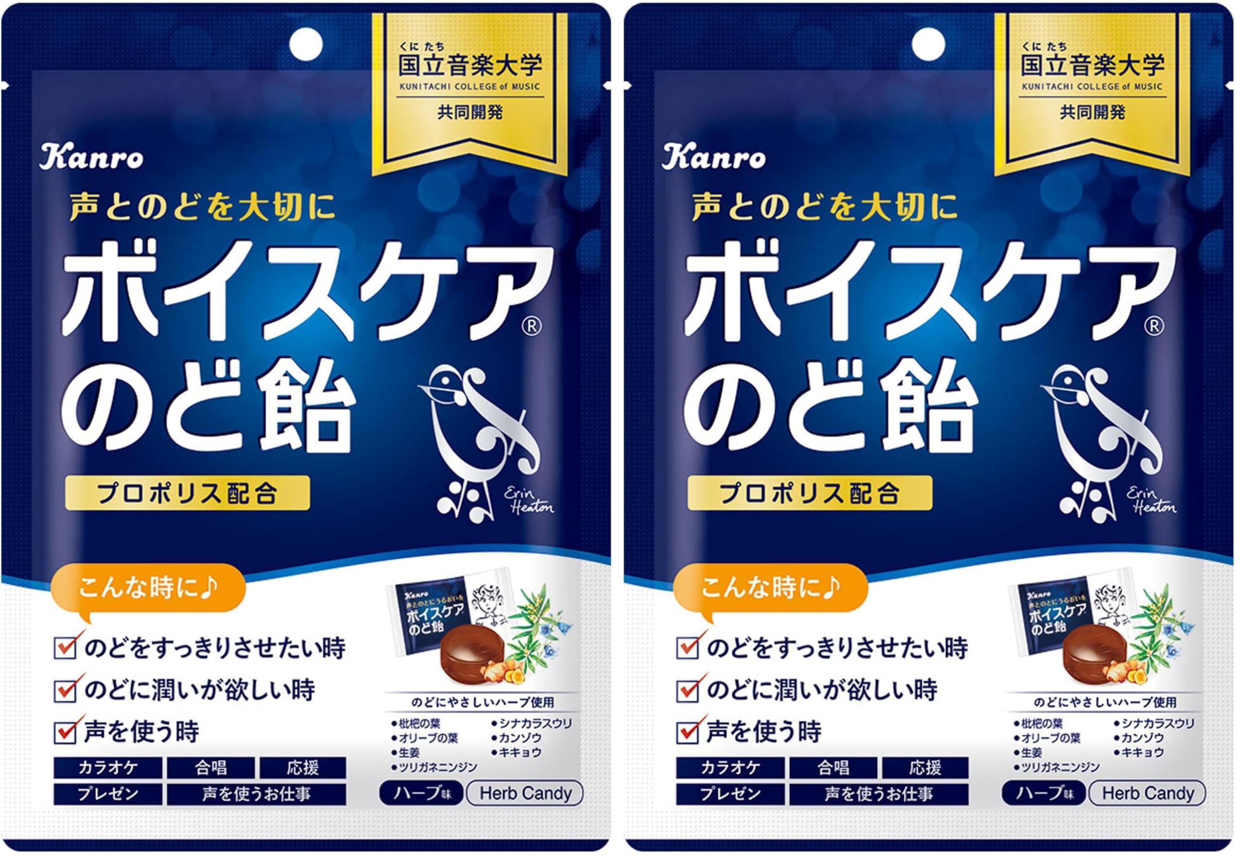 Amazon | カンロ ボイスケアのど飴 70g×6袋 (× 2) | カンロ | ミント