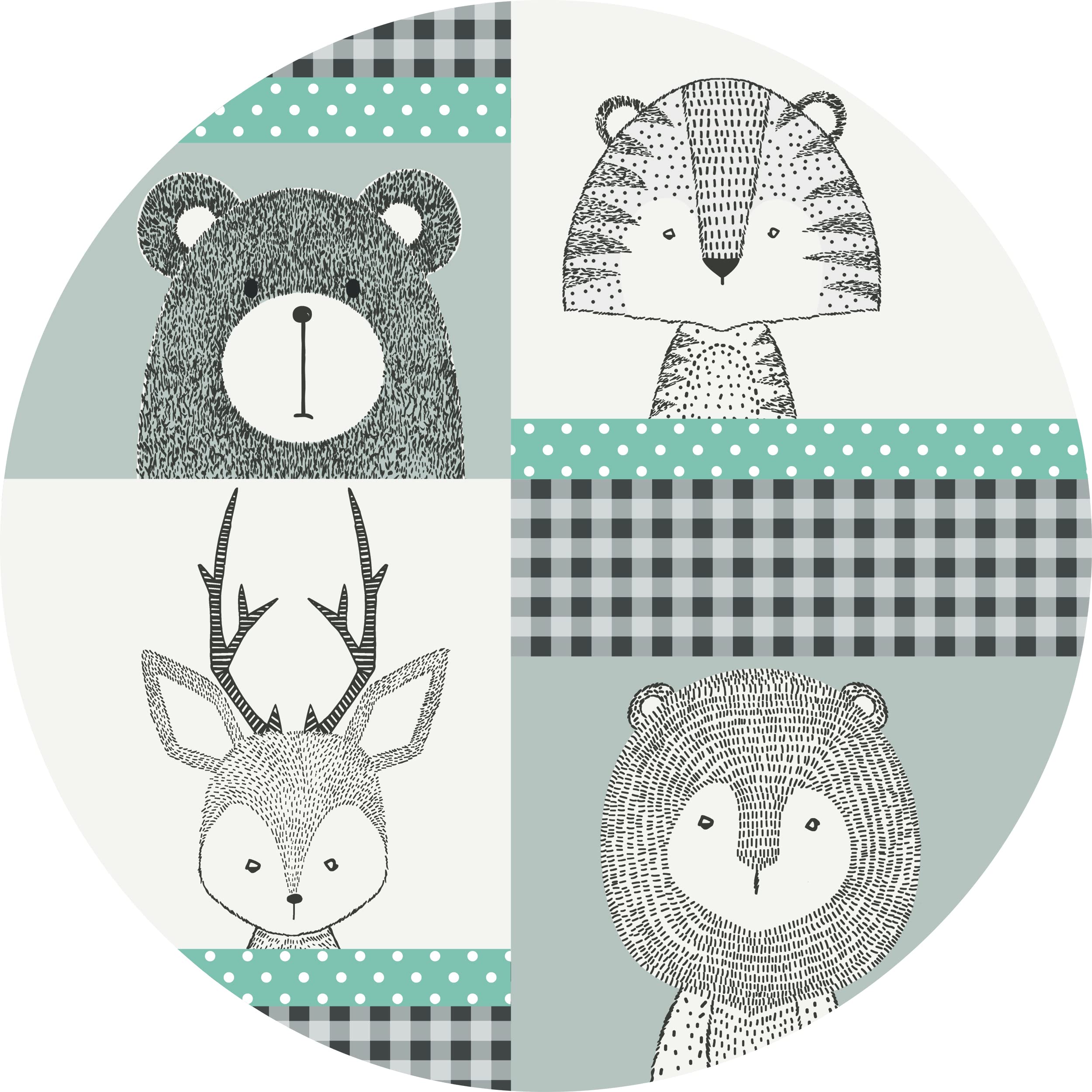 Little Ones Baby Steps Big Dreams Wild Carpet 160