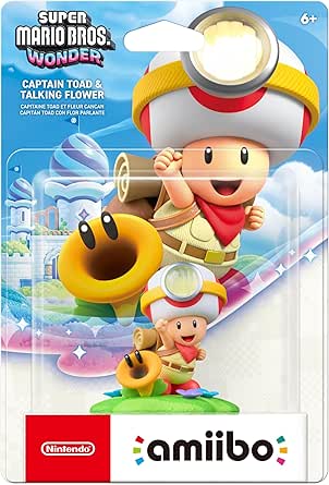amiibo™ - Captain Toad &amp; Talking Flower - Super Mario Bros.™ Wonder Series