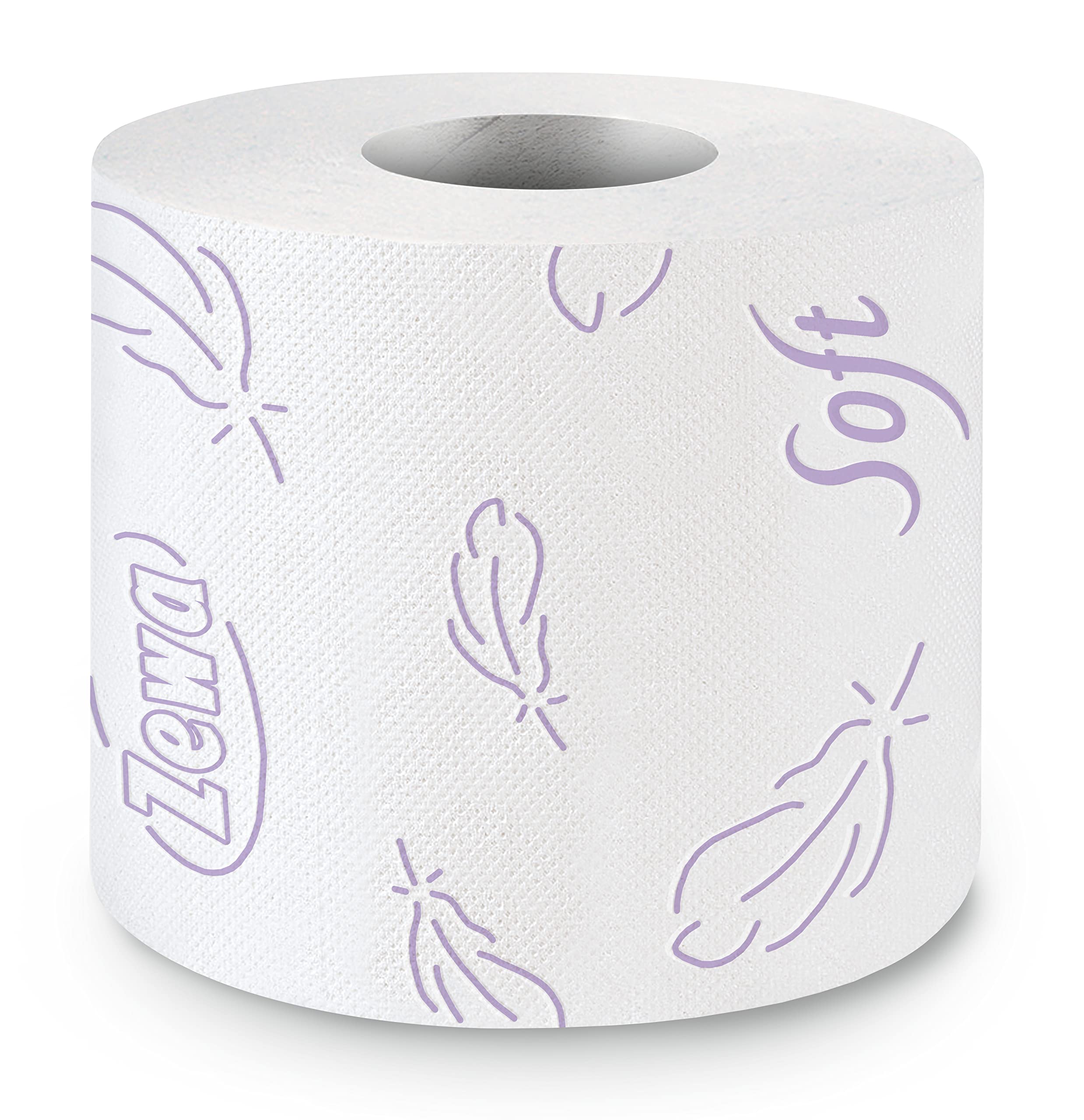 Zewa Ultra Soft Limited Edition Toilettenpapier, Großpackung, 3 x 16 Rollen 39113 Hell