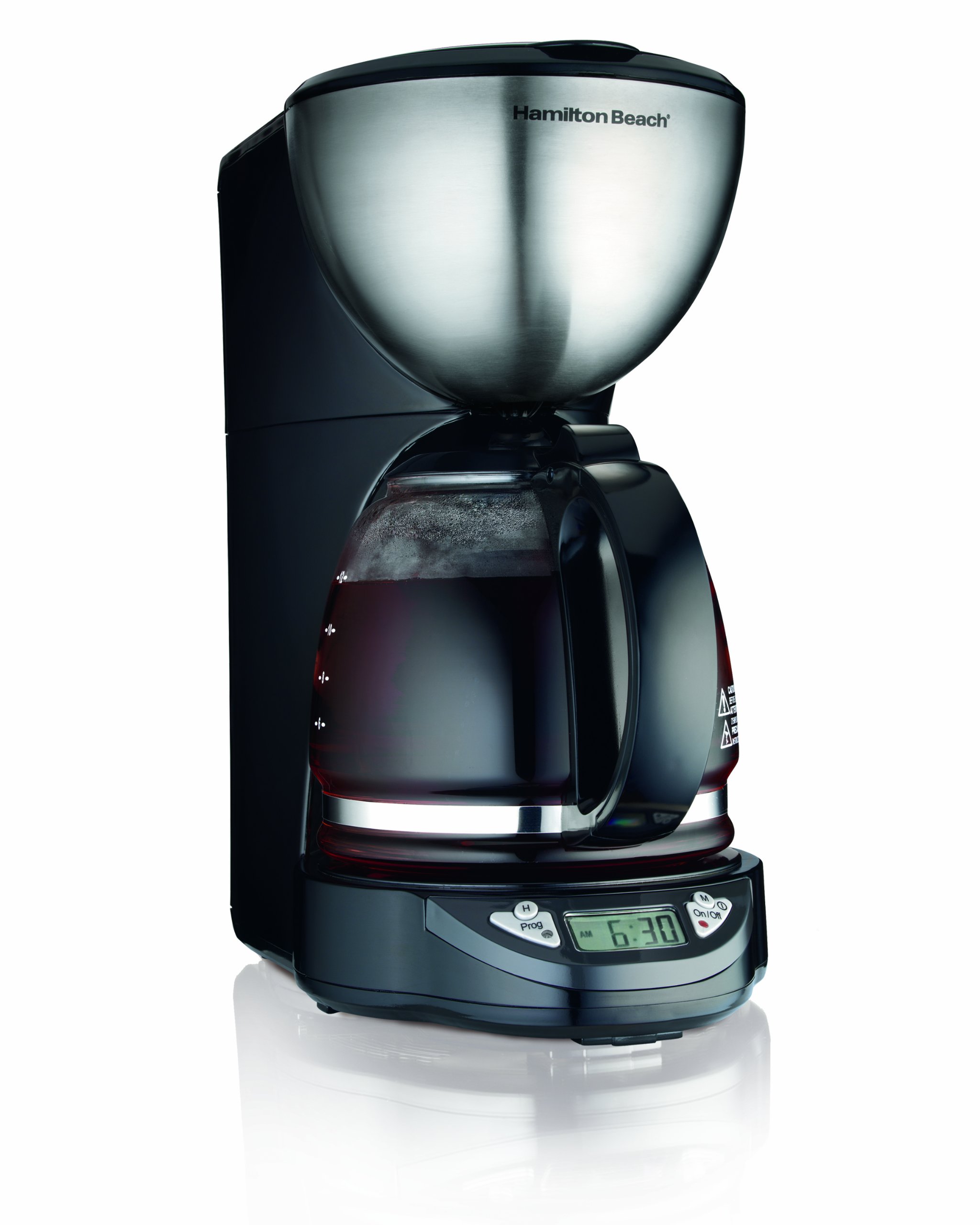 Buy Hamilton Beach 12-Cup Coffee Maker, Programmable (49755) Online at Low  Prices in India - Amazon.in