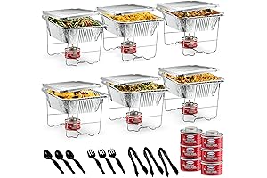 Disposable Chafing Dish Buffet Set: Perfect for Parties and Catering