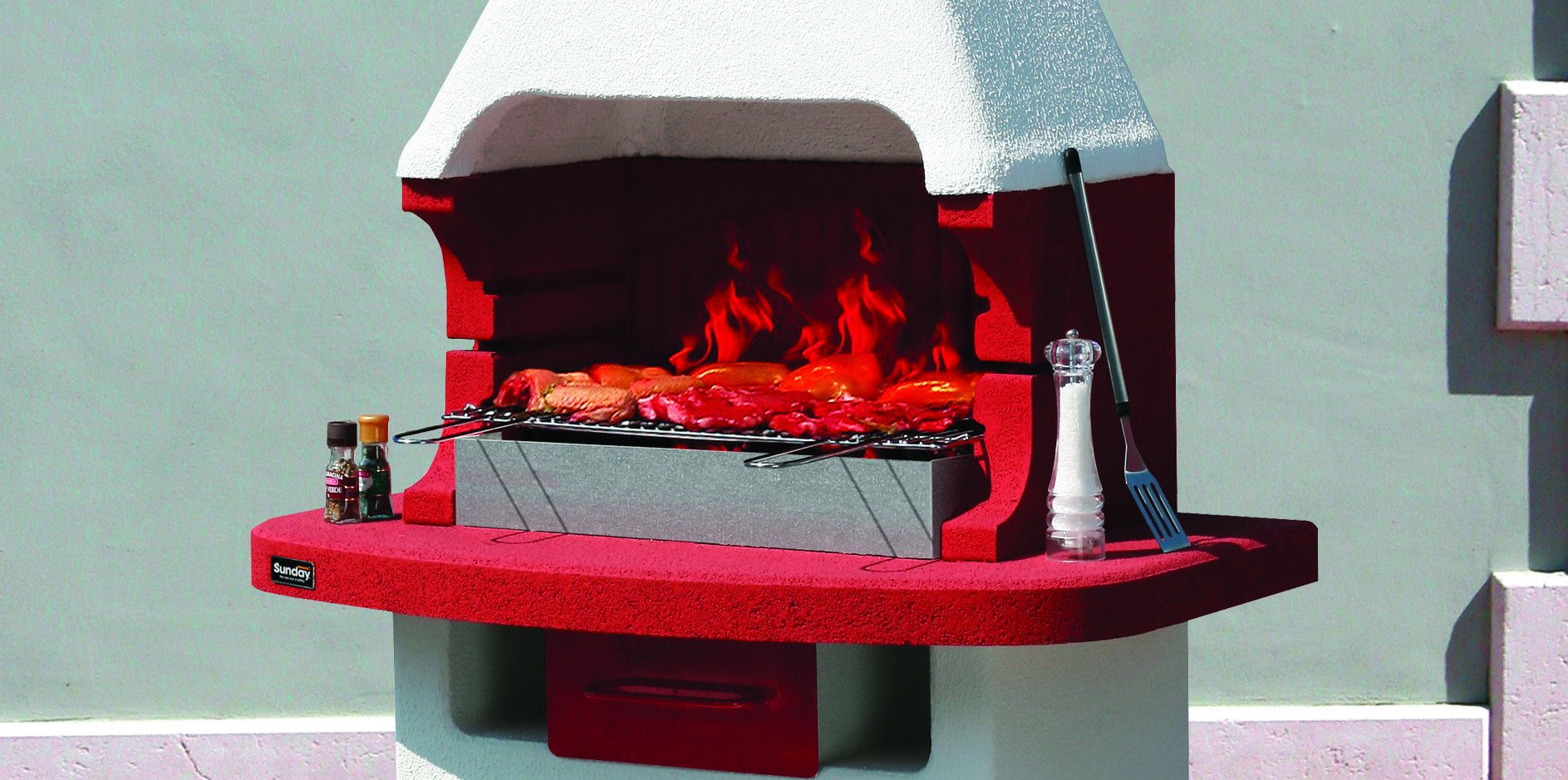 PARABRACE PER BARBECUE CM 60 PZ - 1