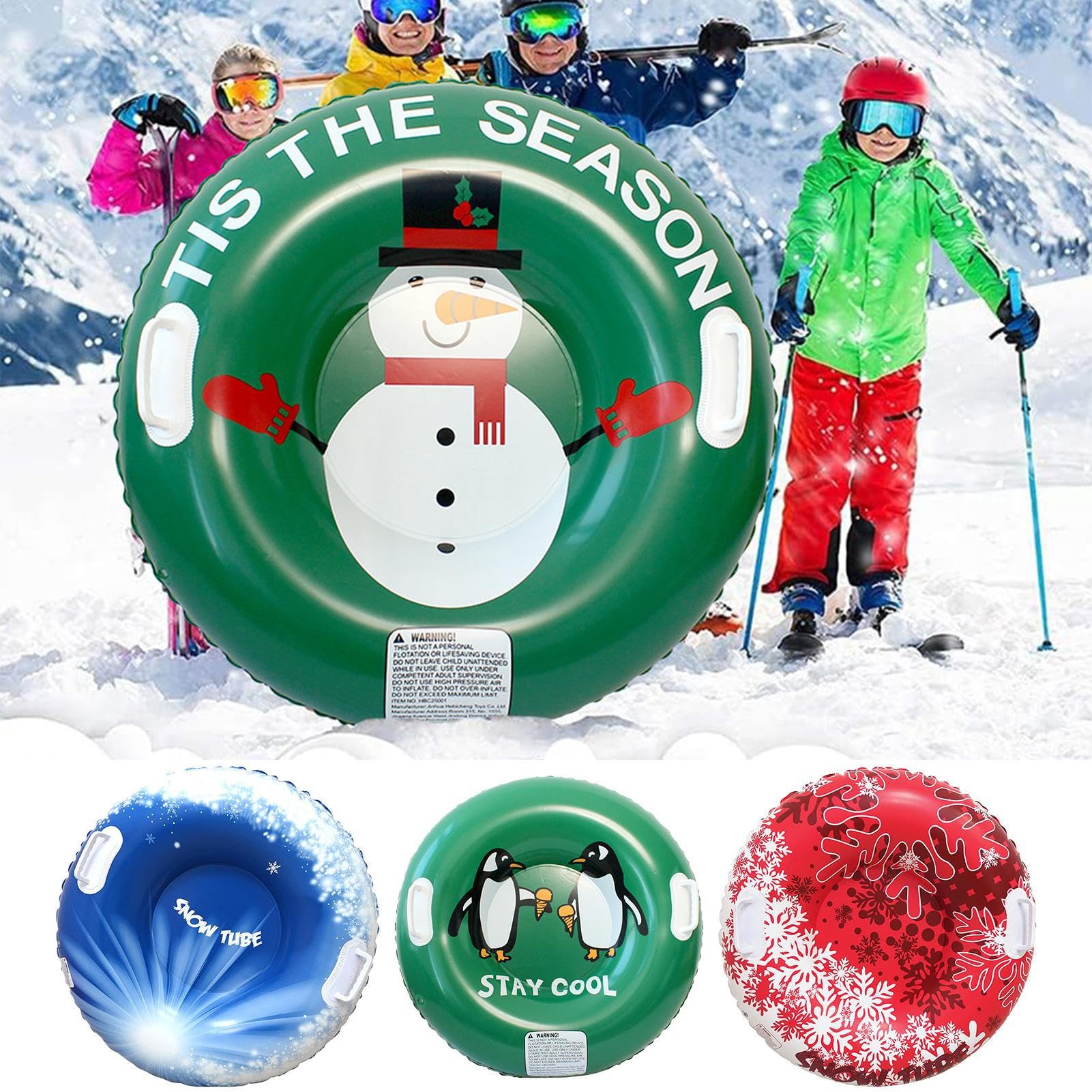 Trineo de Nieve Infantil Juguetes Invernales Exteriores Juegos Recreativos