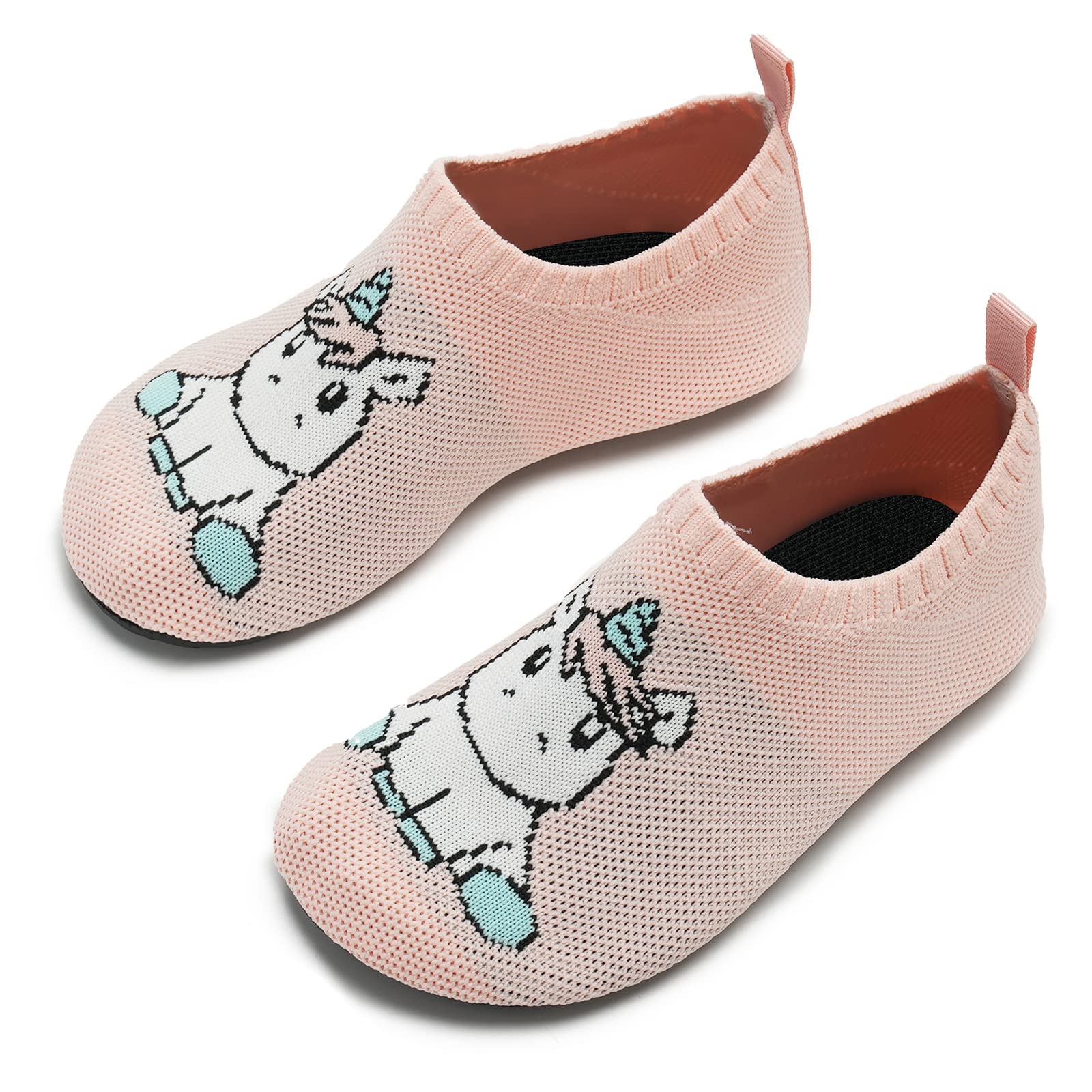 WateLves Pantofole per Bambini Unisex Scarpe a Magli Antiscivolo Ciabatte da Casa per danno la sensazione di camminare a piedi nudi Antiscivolo & Leggero