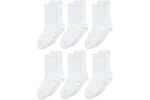 White Crew Socks, the Perfect Canvas for Tie-Dye Creations