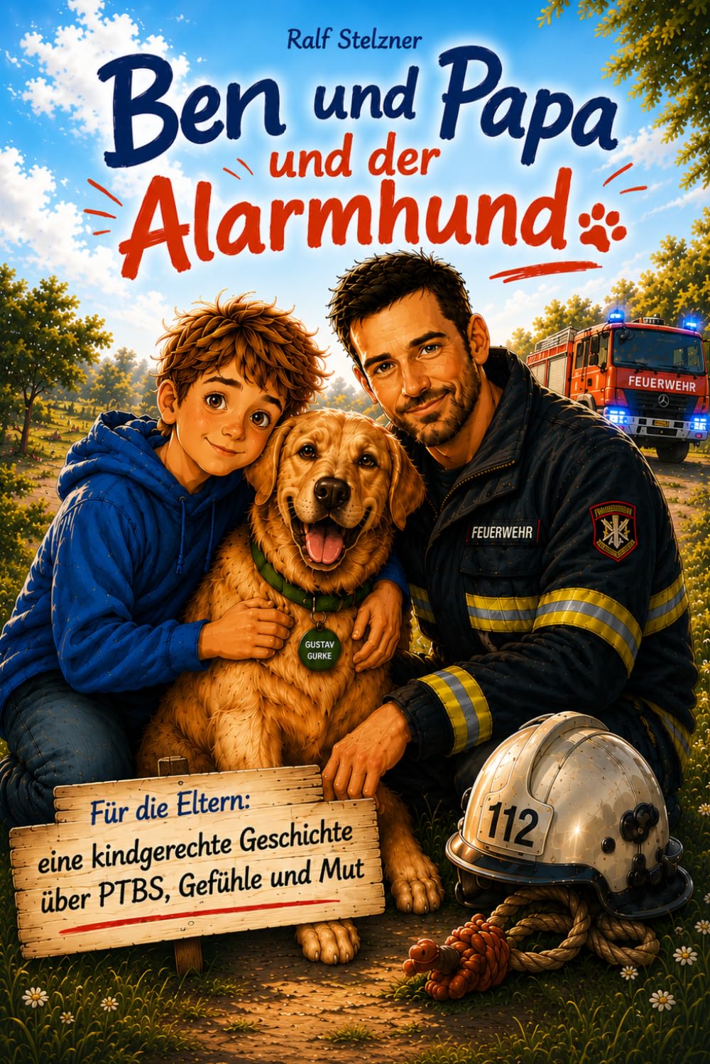 Ben und Papa und der Alarmhund: Eine kindgerechte Geschichte über PTBS, Gefühle und Mut