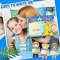 Vista 6 de 50 Pack Recognition Awards Star Student Certificates Student Awards Certificates Student Incentives for Children, Teachers and Students, Parents