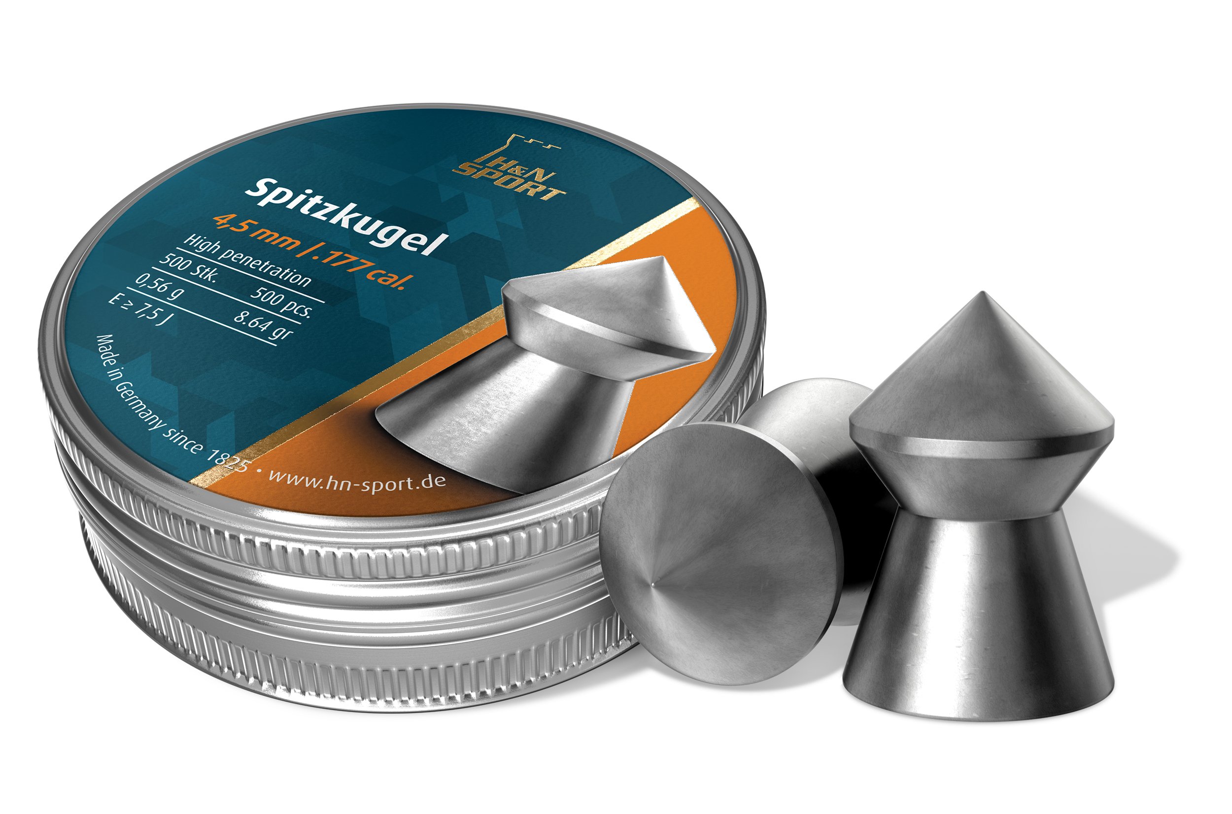 H&N SPITZ KUGELN 4,5 (500)