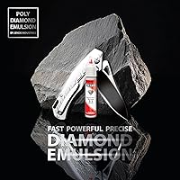 Vista 2 de Jende Cuchillo de diamante polivinílico de 0,5 micrones emulsión abrasiva de diamante 0.2 fl oz-emulsión abrasiva
