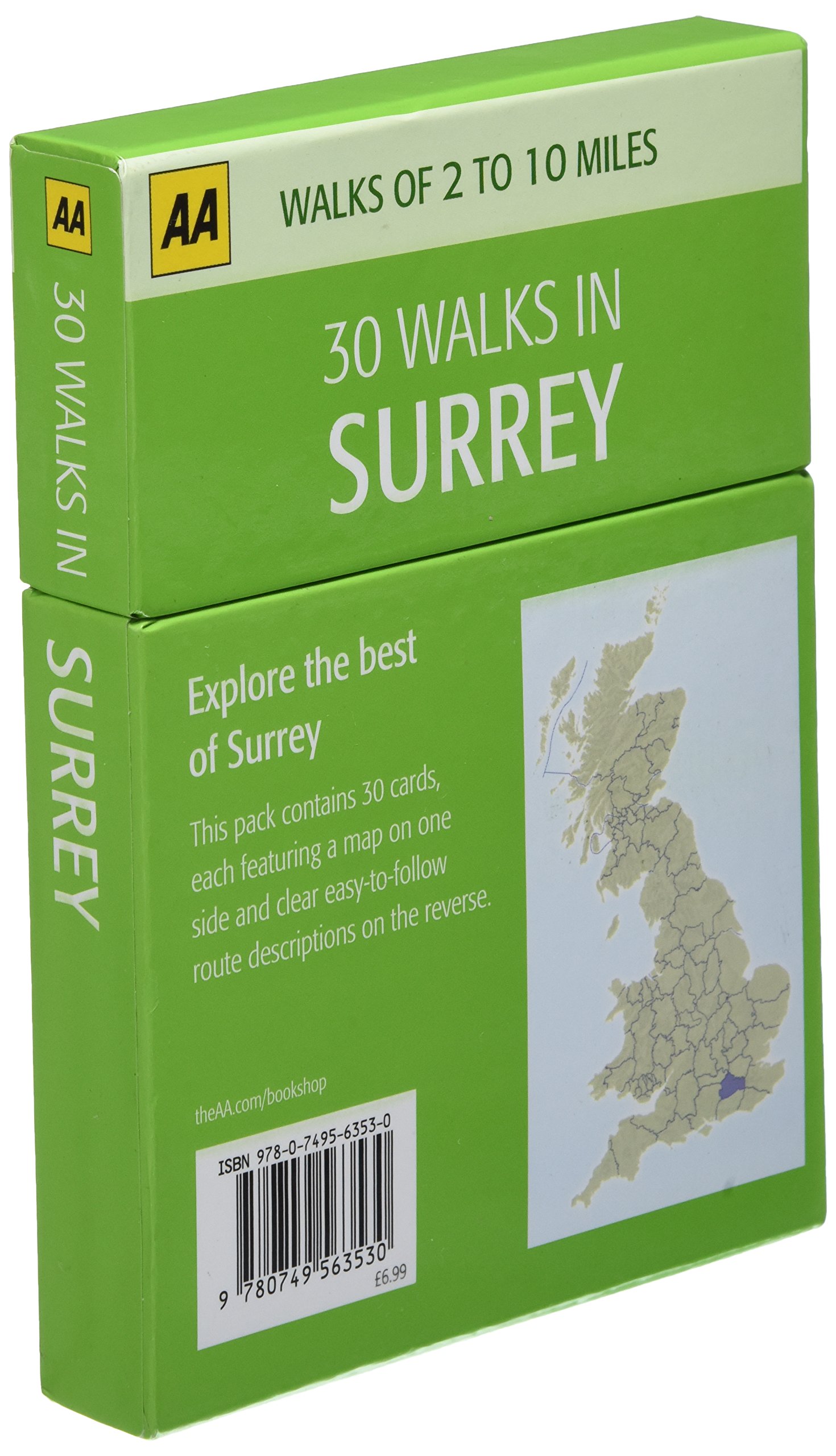 Surrey (30 Walks in)
