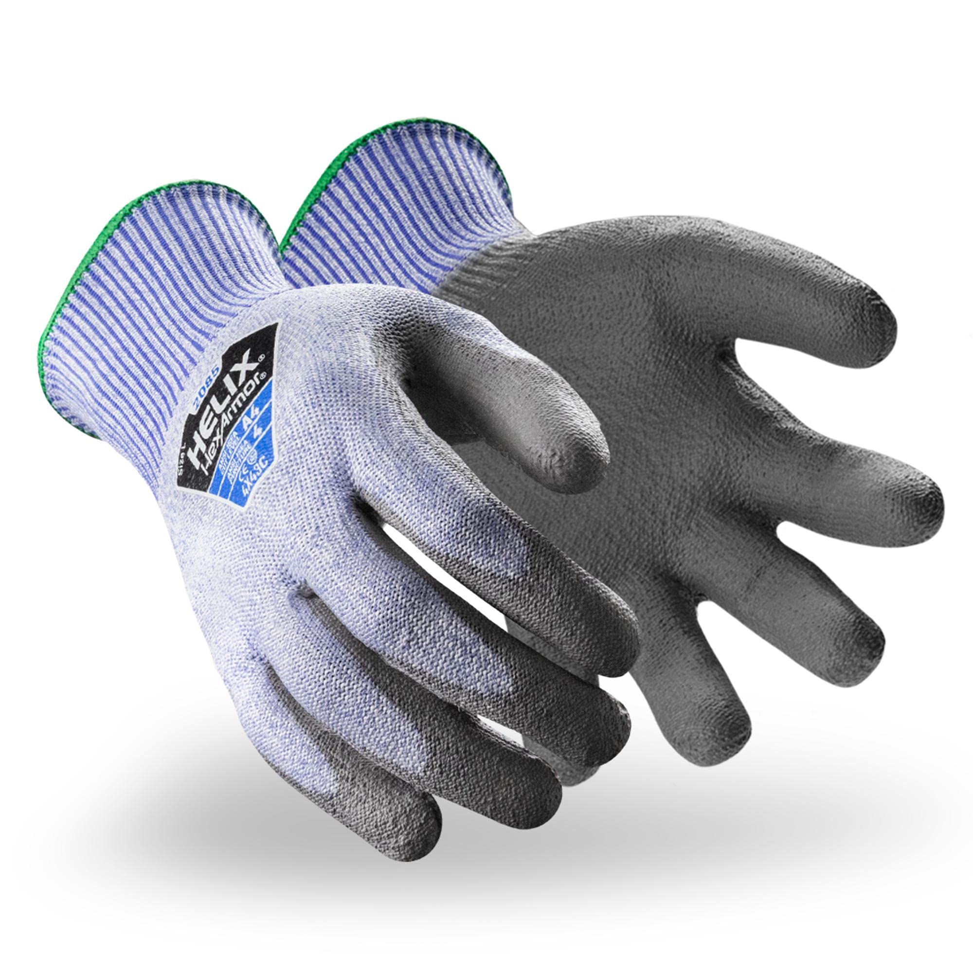 HexArmor | Unrivaled Comfort | Cut-Resistant | Abrasion-Resistant | Safety Work Gloves | Helix Series