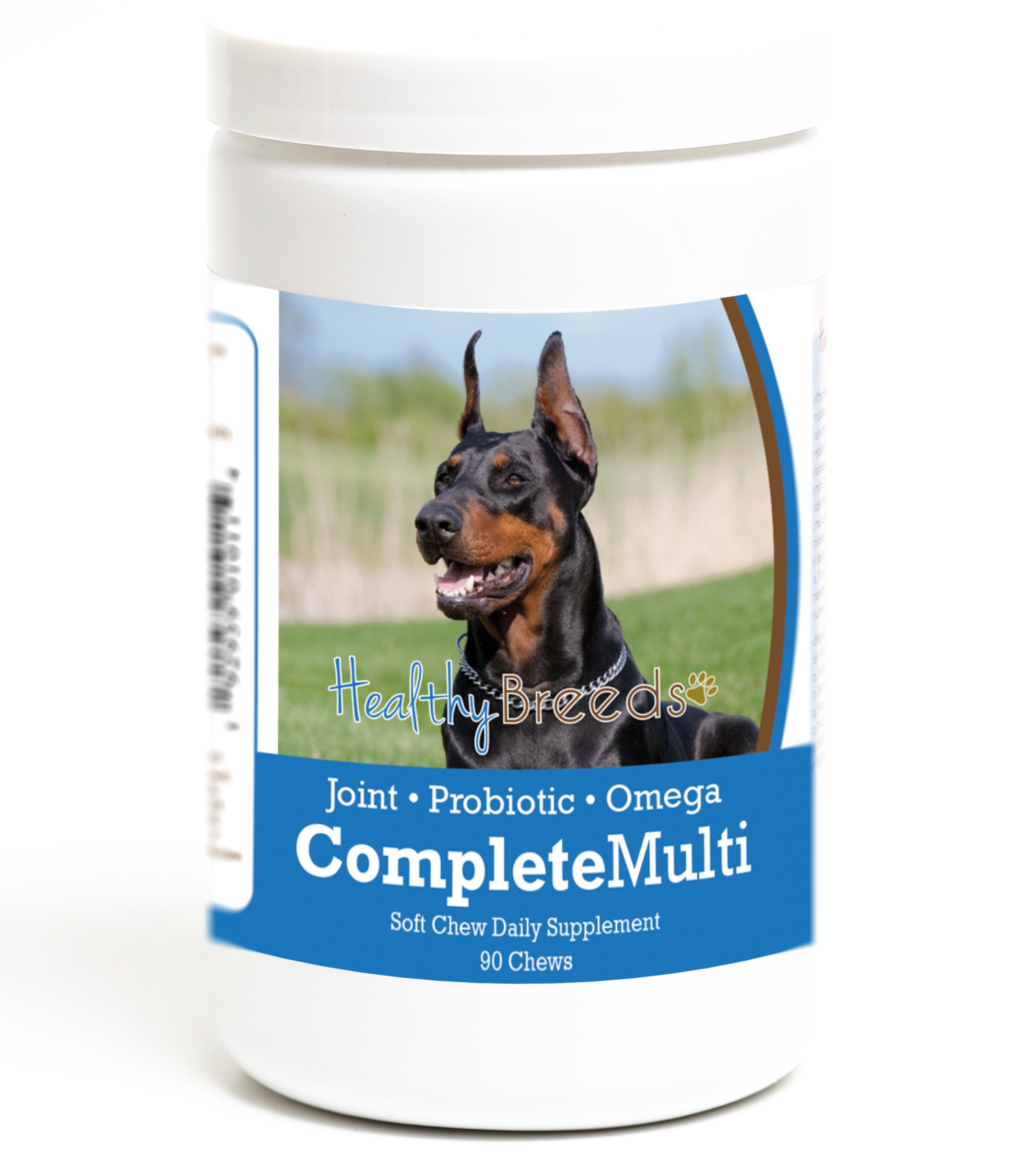 Healthy Breeds Doberman Pinscher All in One Multivitamin Soft Chew 90 Count