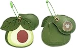 Leather Luggage Tag Holder with Airtag Case Set,Hidden Compartment for AirTag Travel Suitcase Tracking Case