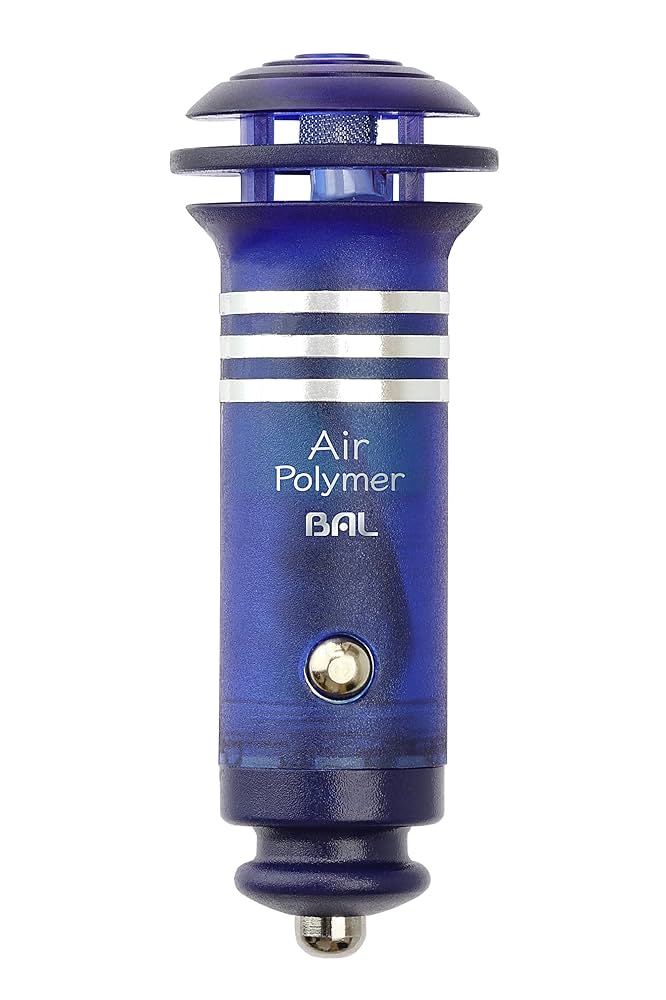 (未使用･未開封品)　BAL 車用 空気浄化器  ( 空気清浄機 ) エアーポリマー DC12V/24V クリアブルー プラ 1831 wyeba8q Amazon | BAL(大橋産業) 車用 空気浄化器 ( 空気清浄機 ) エアー