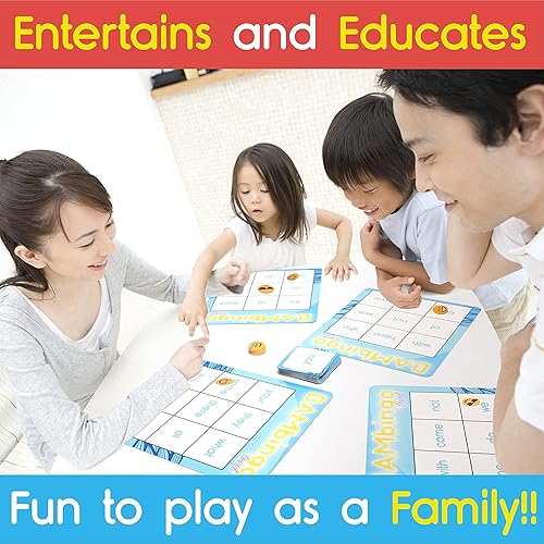 Miniatura 9 de Tarjetas flash fonéticas - Aprende a leer en 20 etapas fónicas - Digraphs CVC mezcla sonidos vocales largos - Juegos de fonética para niños de 4 a 8