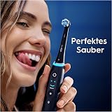 Oral-B iO Ultimative Reinigung Aufsteckbürsten — ORIGINAL Zahnbürstenaufsatz für Elektrische Oral-B iO Zahnbürsten — Ersatzbürsten, Bürstenköpfe — Tiefenreinigung & Plaqueentfernung — Schwarz, 8 Stück - 9