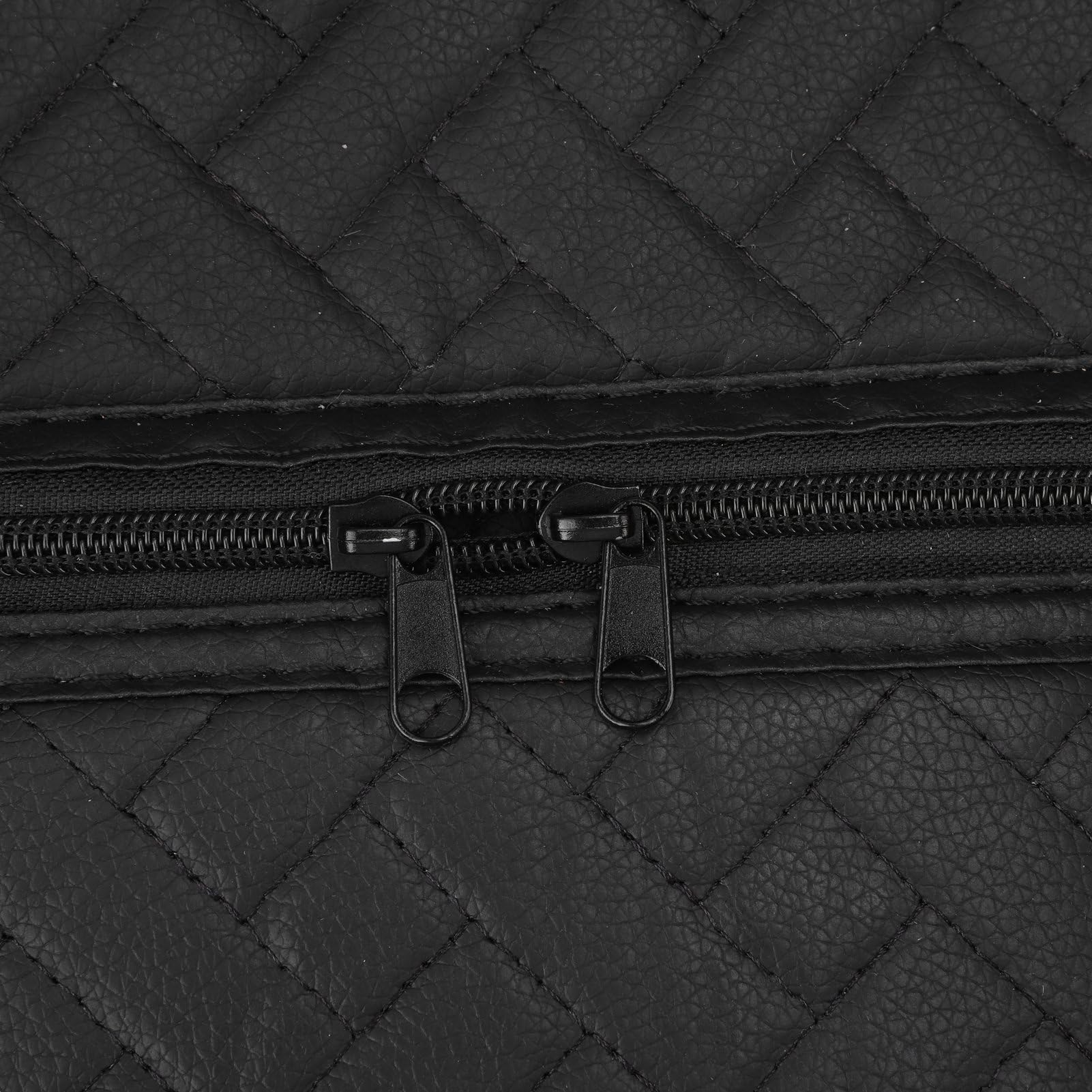 Fodera per Bauletto per Moto da 45 Litri Fodera per Bauletto in Pelle PU Durevole per Pilota Cuscinetti Interni Antiusura per Scatola di Coda per Moto (BLACK)