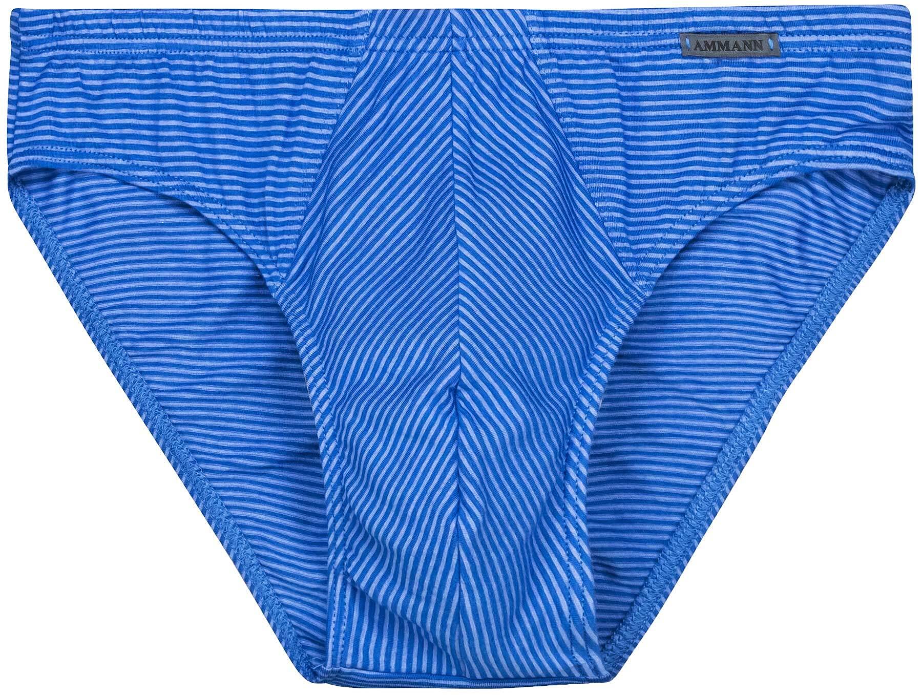 Ammann - Herren Mini Slip Cotton & More Saphir (blau) 3er-Pack M