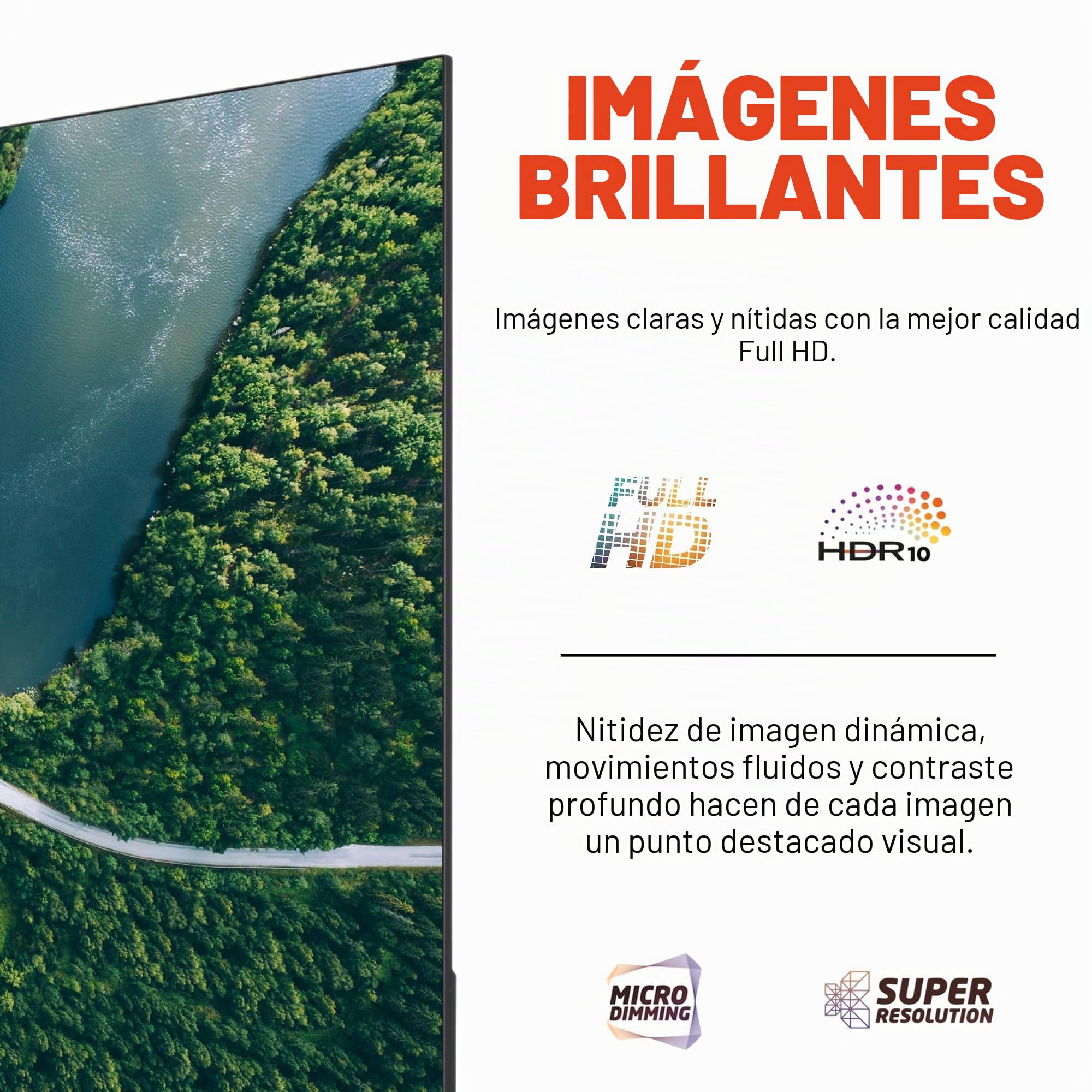 TELEFUNKEN QLED TV 32 pulgadas Smart TV Android TV Full HD, HDR TV con sintonizador triple integrado, QLED TV D32Q751X2CW (2026)