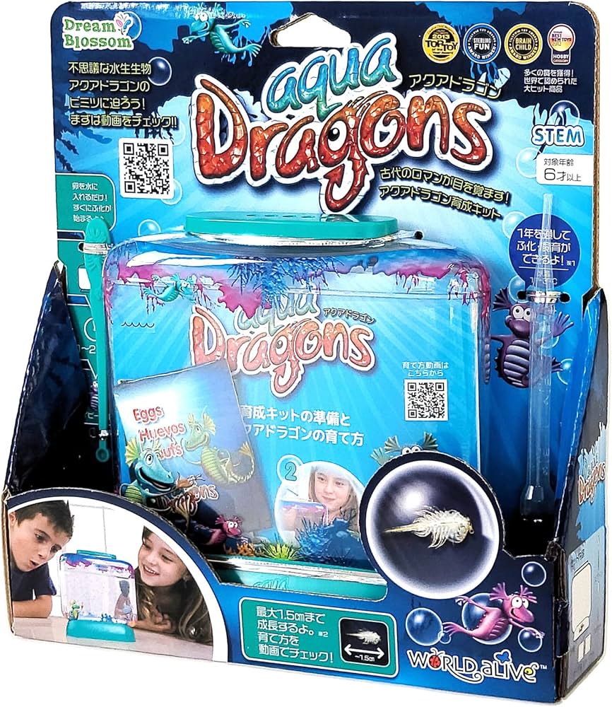 アクアドエア　＋　付属品セット✨ Amazon | Aqua Dragons アクアドラゴン育成キット 日本語版 アルテミア