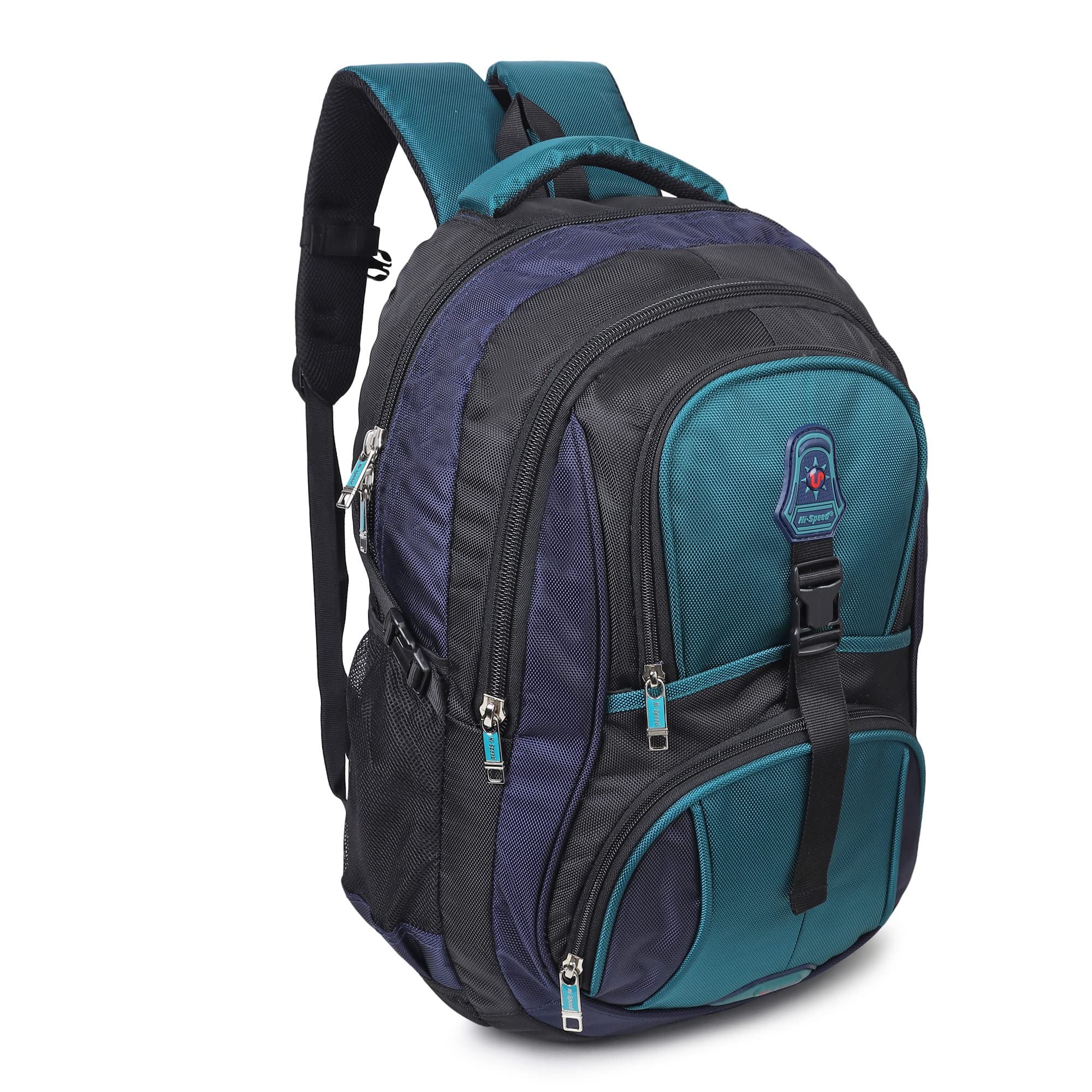 HI-SPEEDPolyester 26 LTR Multi Pocket College Backpack/School Bag | Casual Bag | Shoulder Backpacks for Girls & Boys