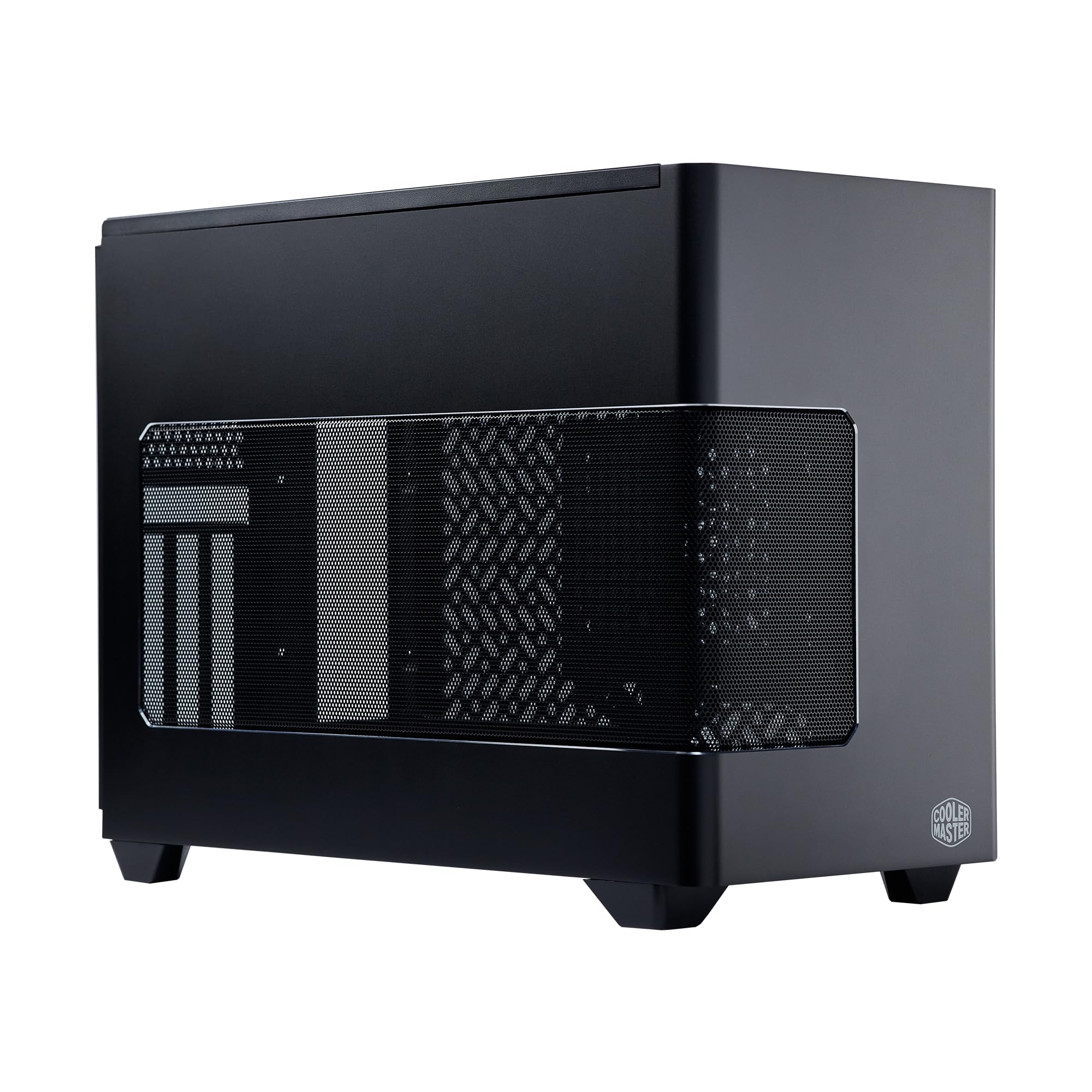 Cooler Master NR200P V3 Mini-ITX PC Case Ready, Top Mount 280mm AIO, PCIe 5.0 Riser, 361.5mm Vertical GPU Mount, Progettato Ready Nvidia RTX 5090 | AMD RX 9070 XT, SFX PSU - Pronto per l'installazione
