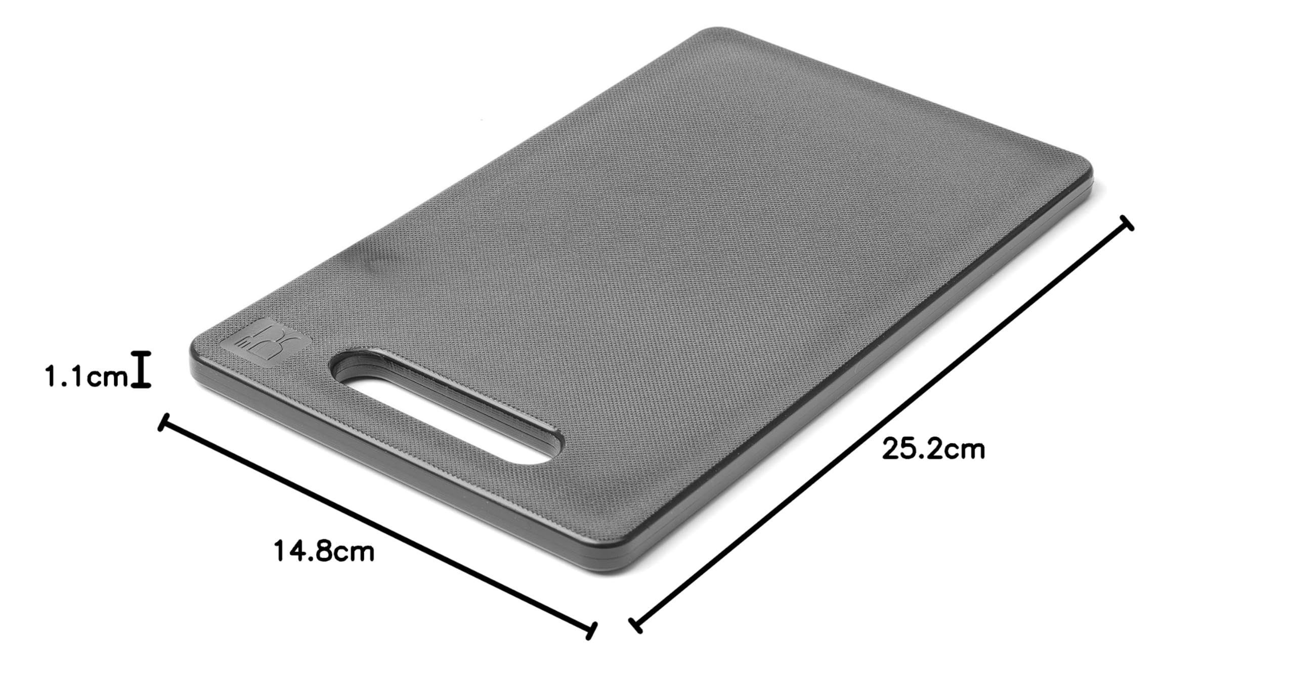 HENDI Deska do krojenia uniwersalna z uchwytem - Czarny - 250x150mm