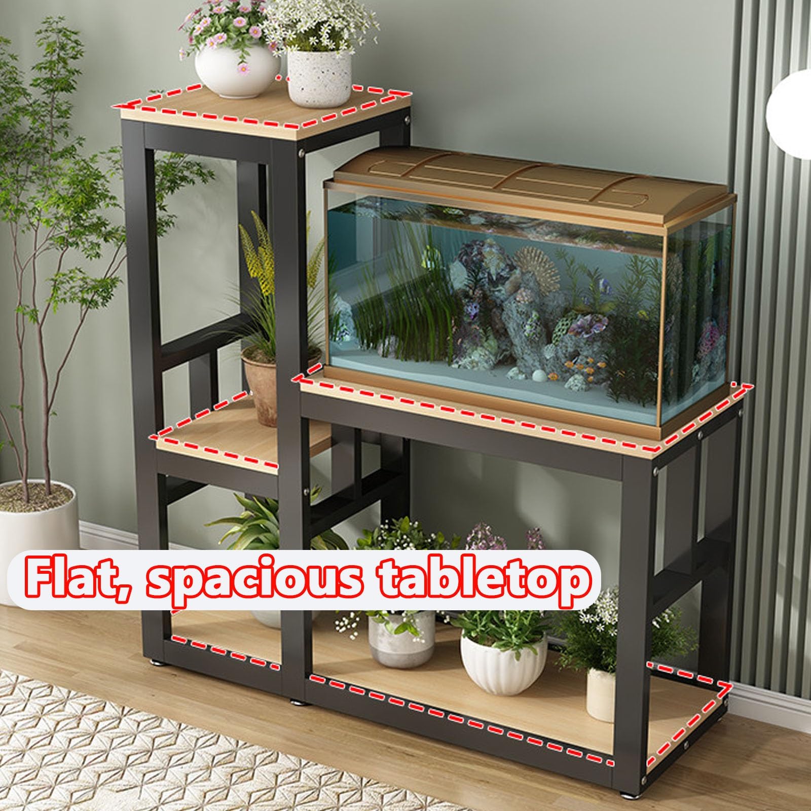 Mobiletto per Acquario, Supporto per Acquario, Tavolino per Acquario