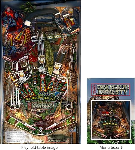 Miniatura 4 de AtGames Natural History Pinball Pack - Tarjeta de juego para todas las máquinas de arcade de leyendas, descarga y juega juegos de pinball Tiendaia,