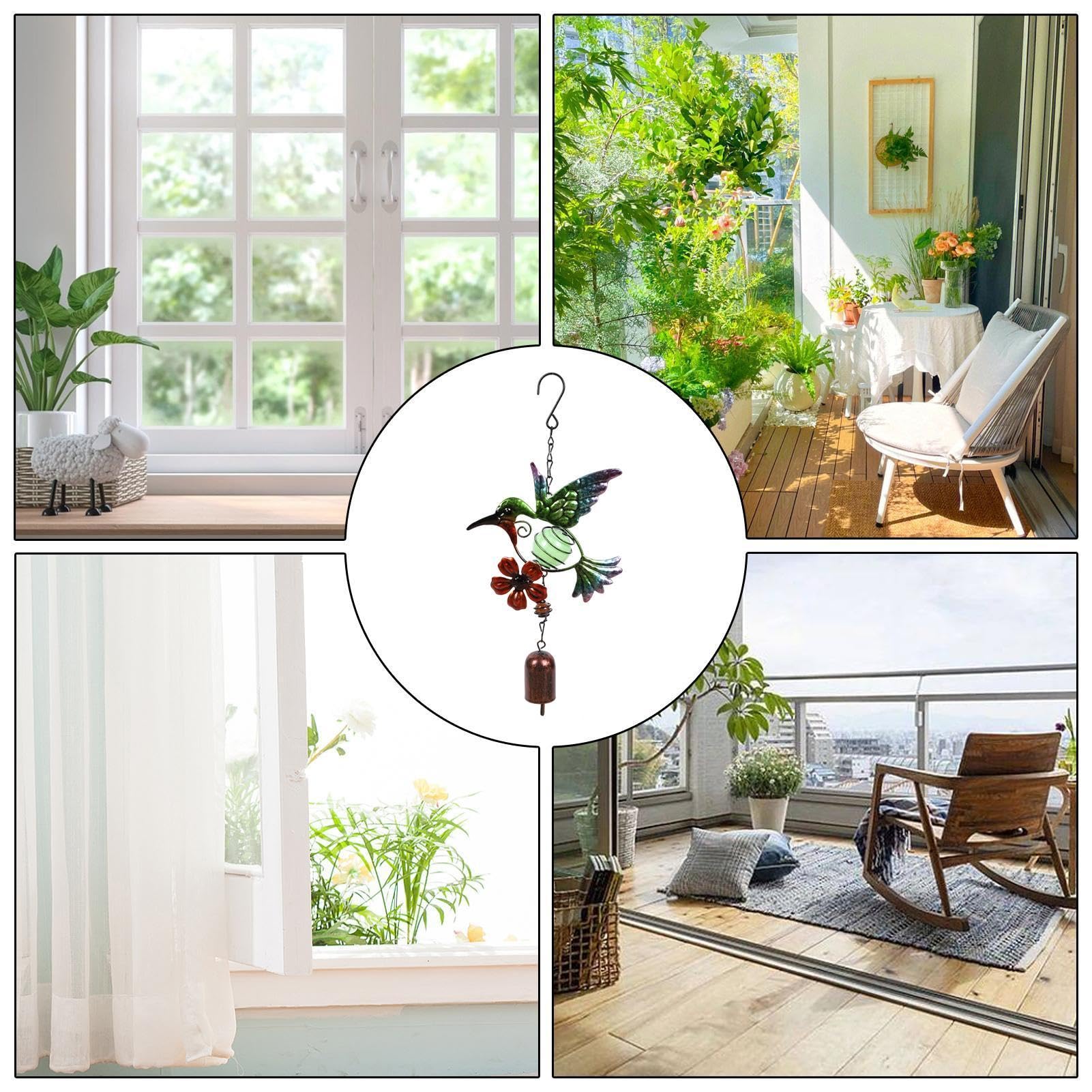 Carson Cherished Moments Vogel-Windspiel – Aus Aluminium, 101 Cm – Für Garten, Terrasse & Veranda