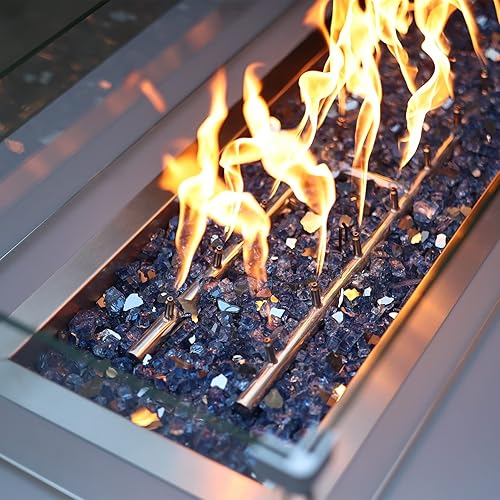 Miniatura 5 de Stanbroil - Cristal para fuego de chimenea, lugar para fogatas.