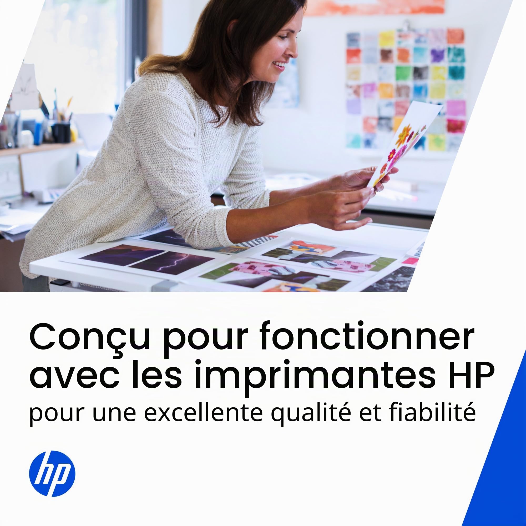 HP 68 cartouches d'encre noir/tricolore (lot de 2) | Fonctionne avec Envy 6100e, 6500e Series | 6L6S2TN | L'emballage peut varier