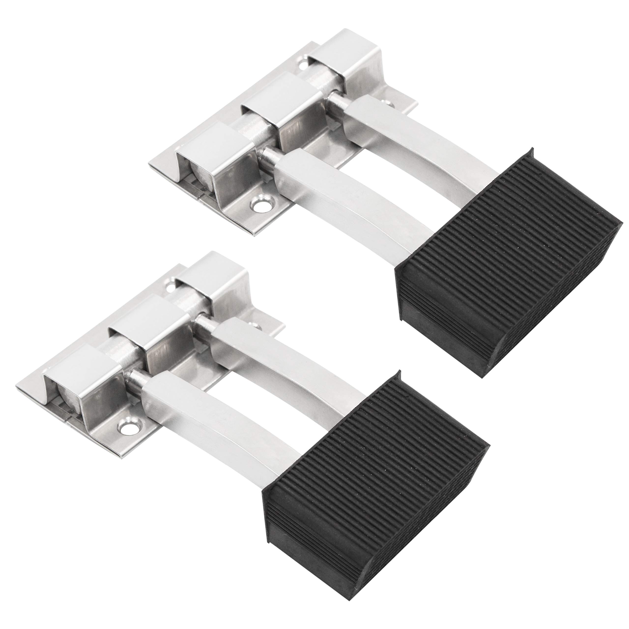Atlantic Stainless Steel Door Stopper Double Glossy Finish Pack of 2 Piece (B08CVQHG9B) Amazon Price History, Amazon Price Tracker