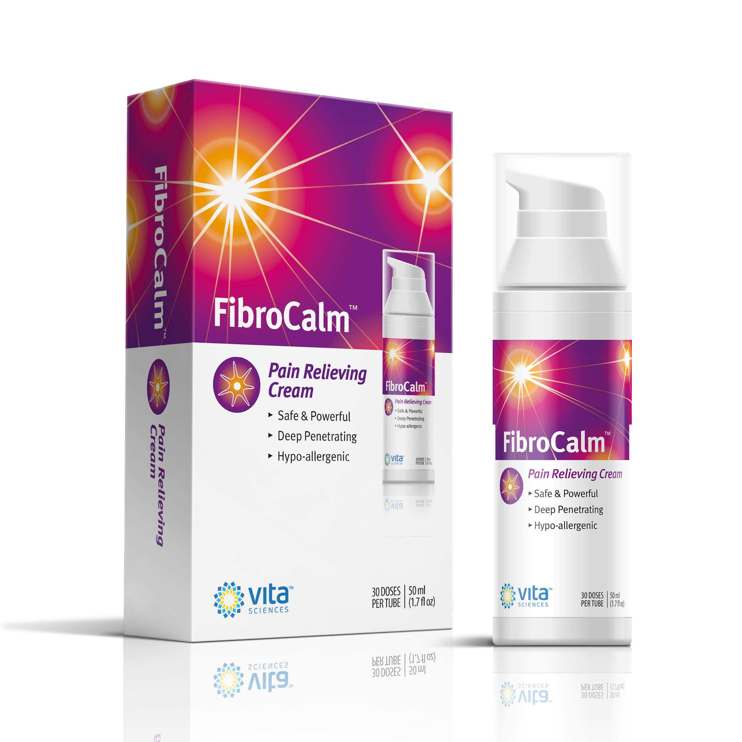 Buy Fibromyalgia Pain Relief Cream Compare to Topricin Fibro Pain Cream. FastActing Fibro