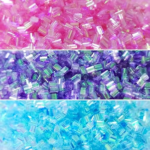 Miniatura 7 de Cuentas de bingsu de 1.76 oz (1.76 oz), ligeras y suaves, cuentas de bingsu crujientes para slime crujiente, cuentas de paja iridiscentes con