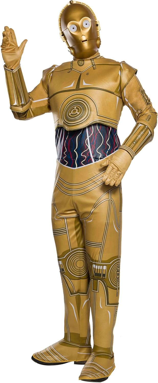 Amazon スター ウォーズ C 3po コスプレ 大人 コスチューム ハロウィン 衣装 ロボット イベント 仮装 パーティー Xl 並行輸入品 コスプレ 仮装 通販