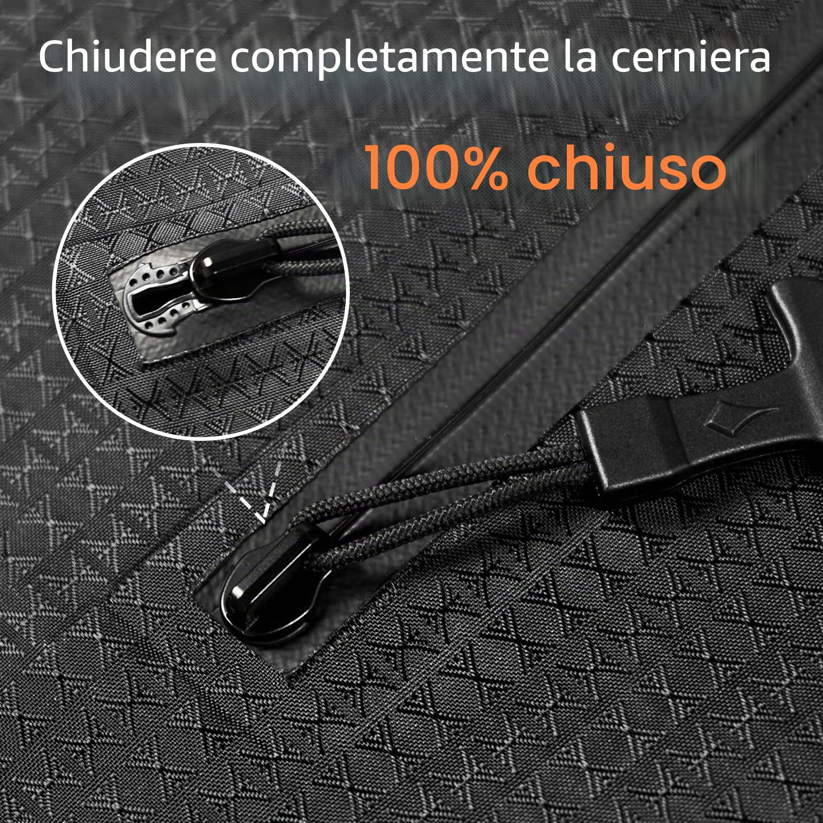 Sacchetti Sottovuoto Viaggio, Riutilizzabile Sacchi Sottovuoto da Viaggio per Valigia, A Doppio Strato Valigia sottovuoto viaggio con Protezione IP67 Impermeabile (1 Pezzi+Pompa)