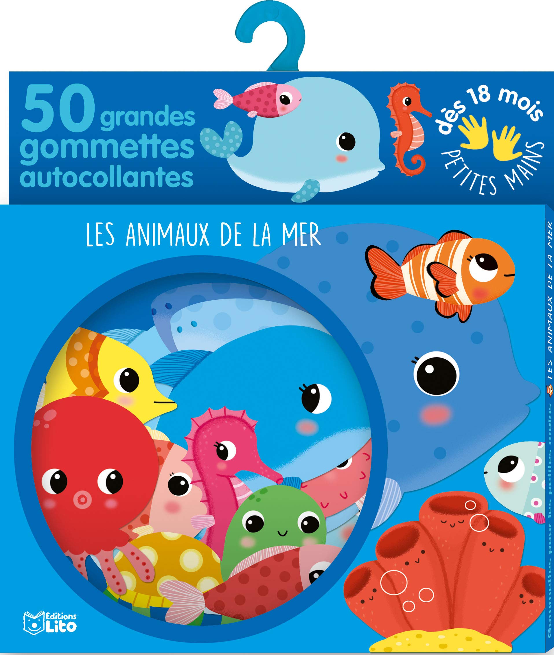GOMMETTES PTES MAINS LA MER: 50 grandes gommettes autocollantes Paperback – 1 Jan. 2017