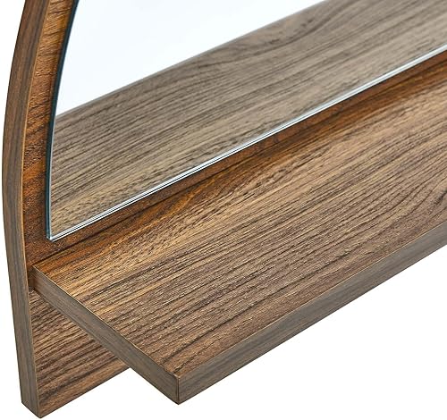 Miniatura 4 de Modway EEI-6350-WAL Moonbeam - Espejo arqueado, nogal