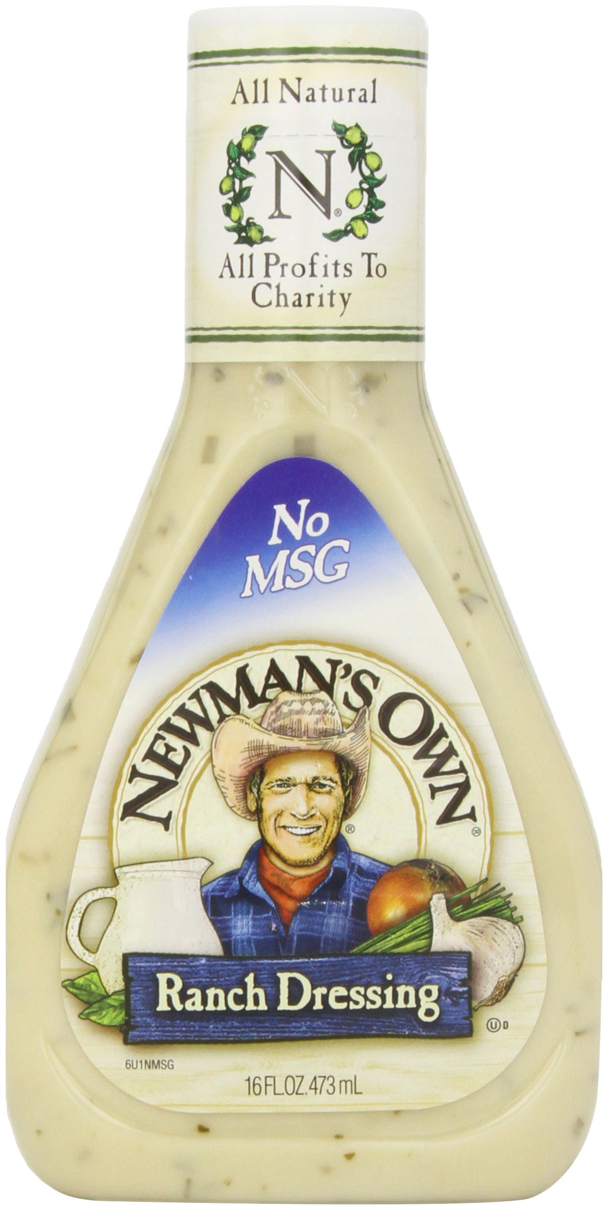 Newman's Own Dressing, Ranch, 16 Fl Oz