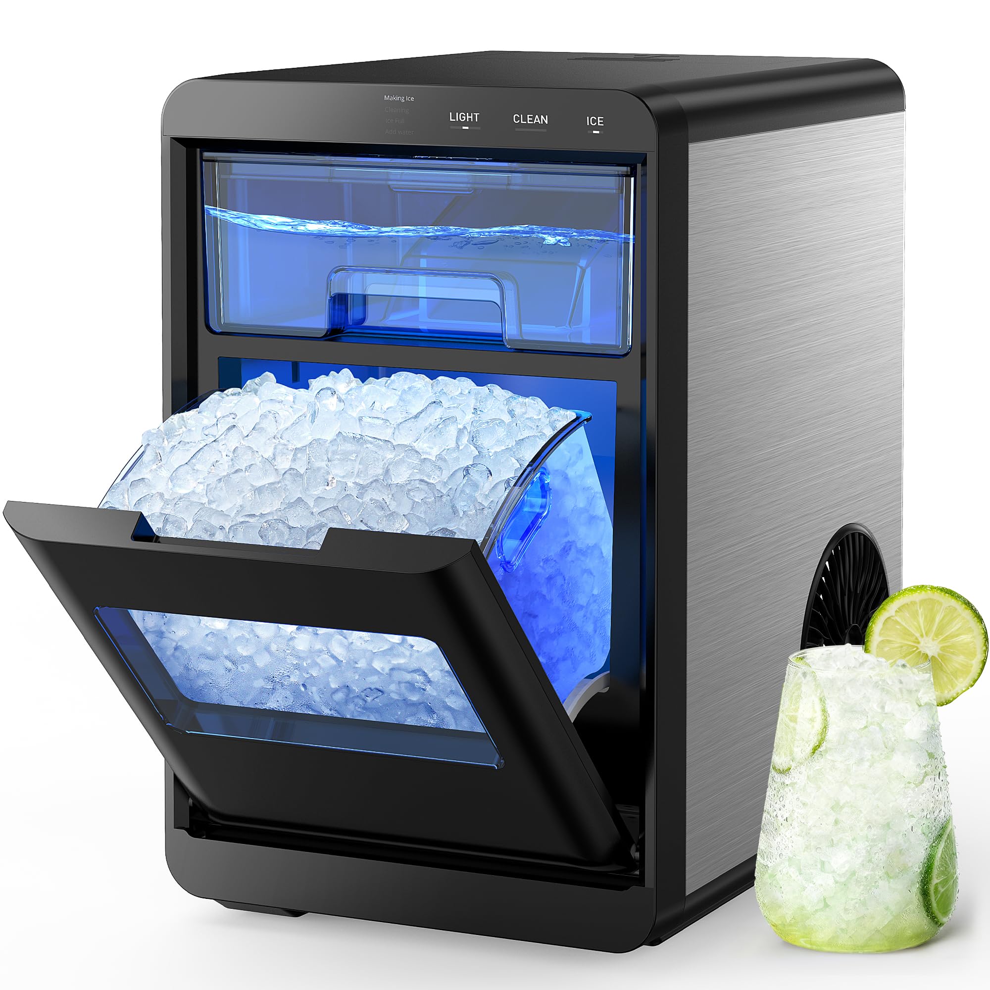 AC100ジェスモナイト14kgセット＋サンプル８個セット Flex l Amazon.com: Nugget Ice Maker Countertop : 44Lbs/24H - Self