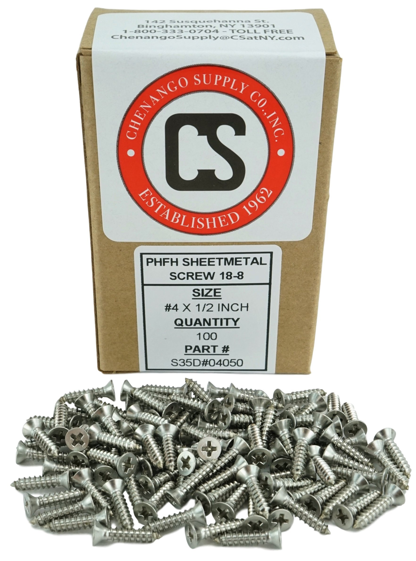 12 X Plaques En Acier Inoxydable Phillips Tête Plate Métal