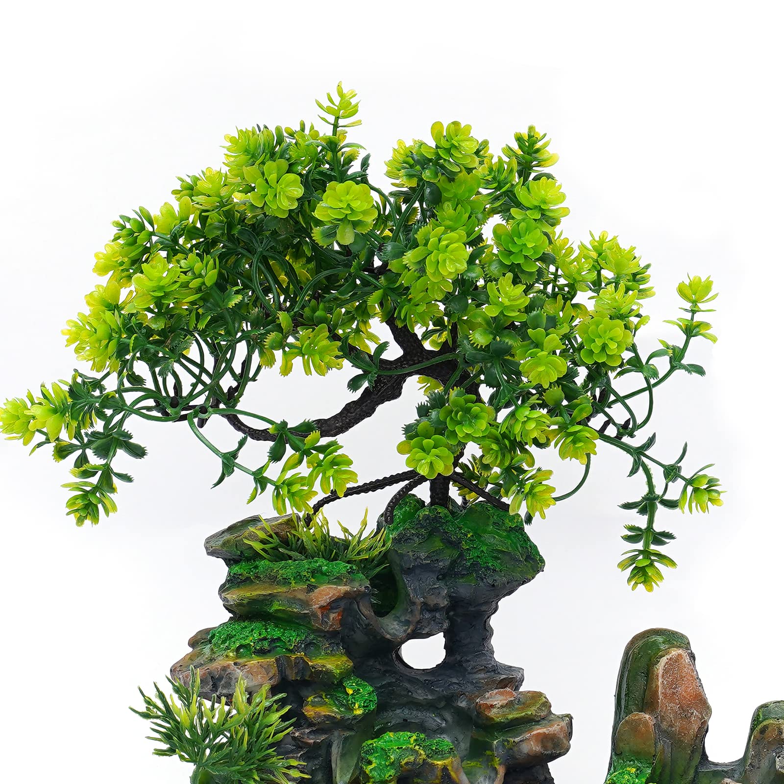 SHZICMY Indoor fountain garden fountain rock garden waterfall plant room fountain desktop ornament
