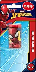 Molin Apontador com Depósito Spiderman - Blister com 1 Unidade