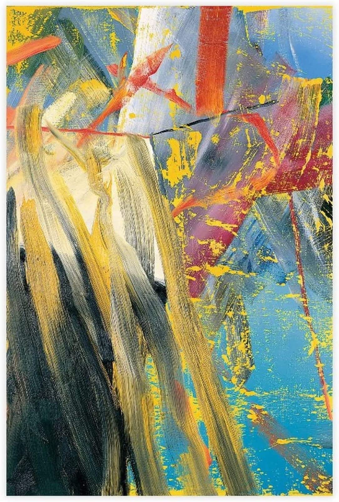 Abstract painting（ゲルハルト リヒター）アートポスター