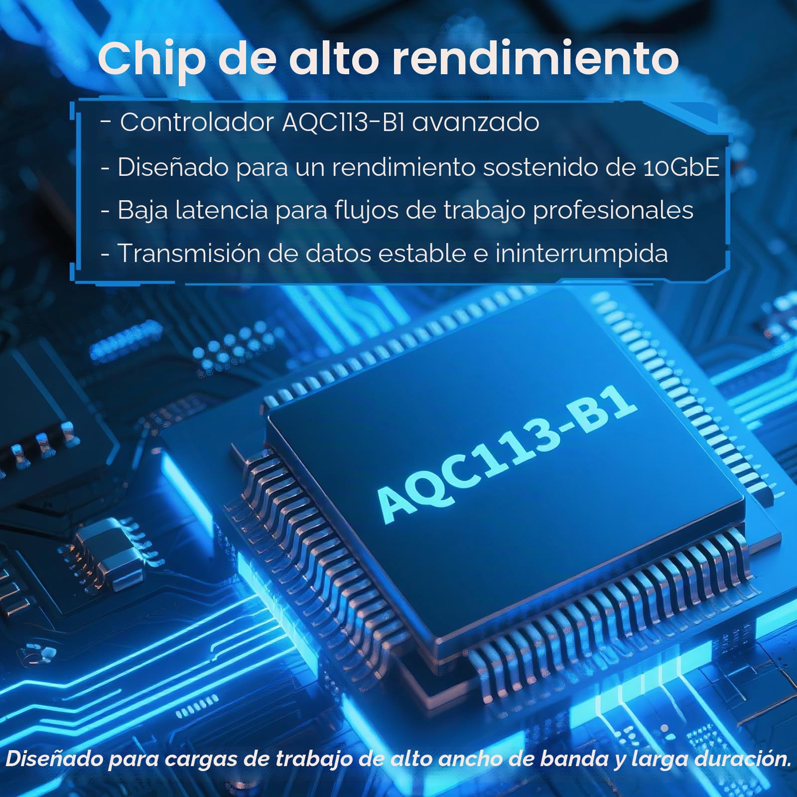 WAVLINK Adaptador Ethernet USB 4 a 10 Gbps, adaptador de red USB-C a Ethernet de 10 G con chip AQC113, compatible con Thunderbolt 3/4/5 y USB4, para Mac, Windows y Linux (se requiere controlador en | Adaptador de red USB-C a 10G Ethernet con chip AQC113,